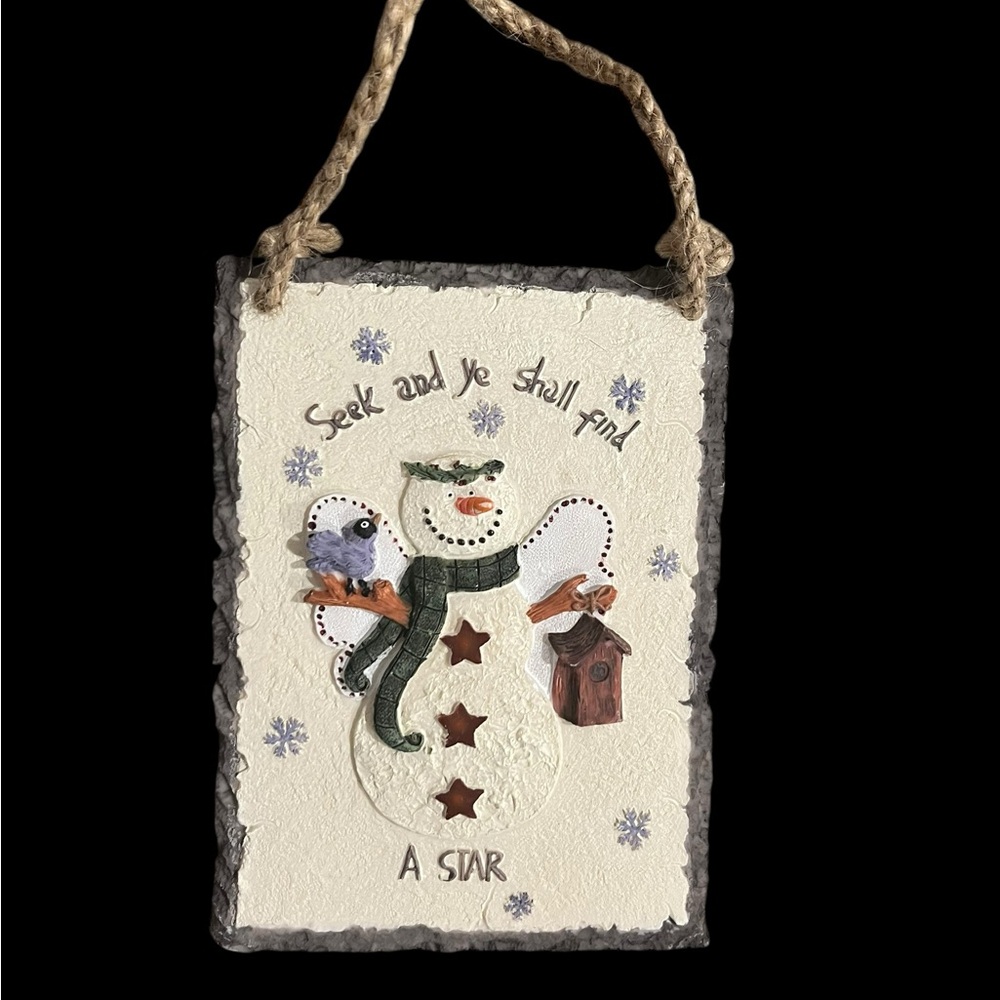 Cherrydale Farms Pennsylvania Seek And Ye Shall Find A Star Resin Hanging Plaque